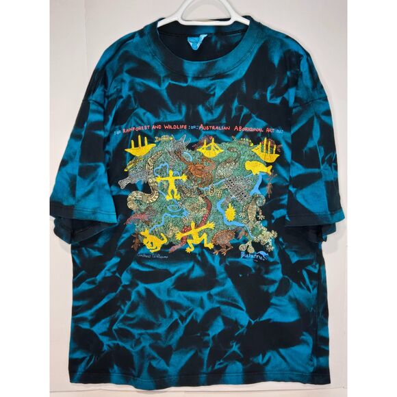 Bulurru Other - Vintage Bulurru Australian Aboriginal Art Shirt | Andrew Williams |  Men's XL